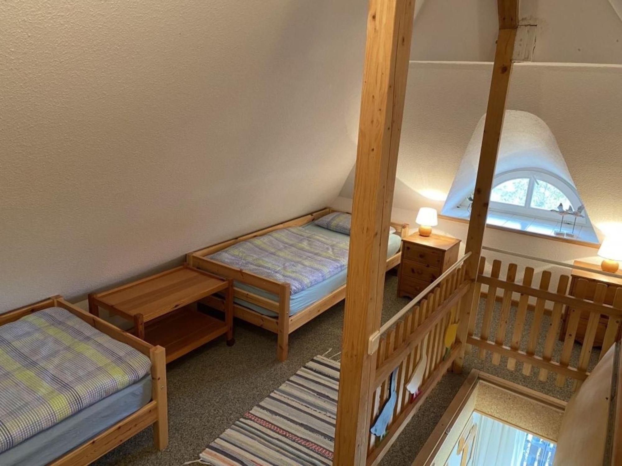 Ferienwohnung Nr 02 Og Spitzboden Born Ngoại thất bức ảnh