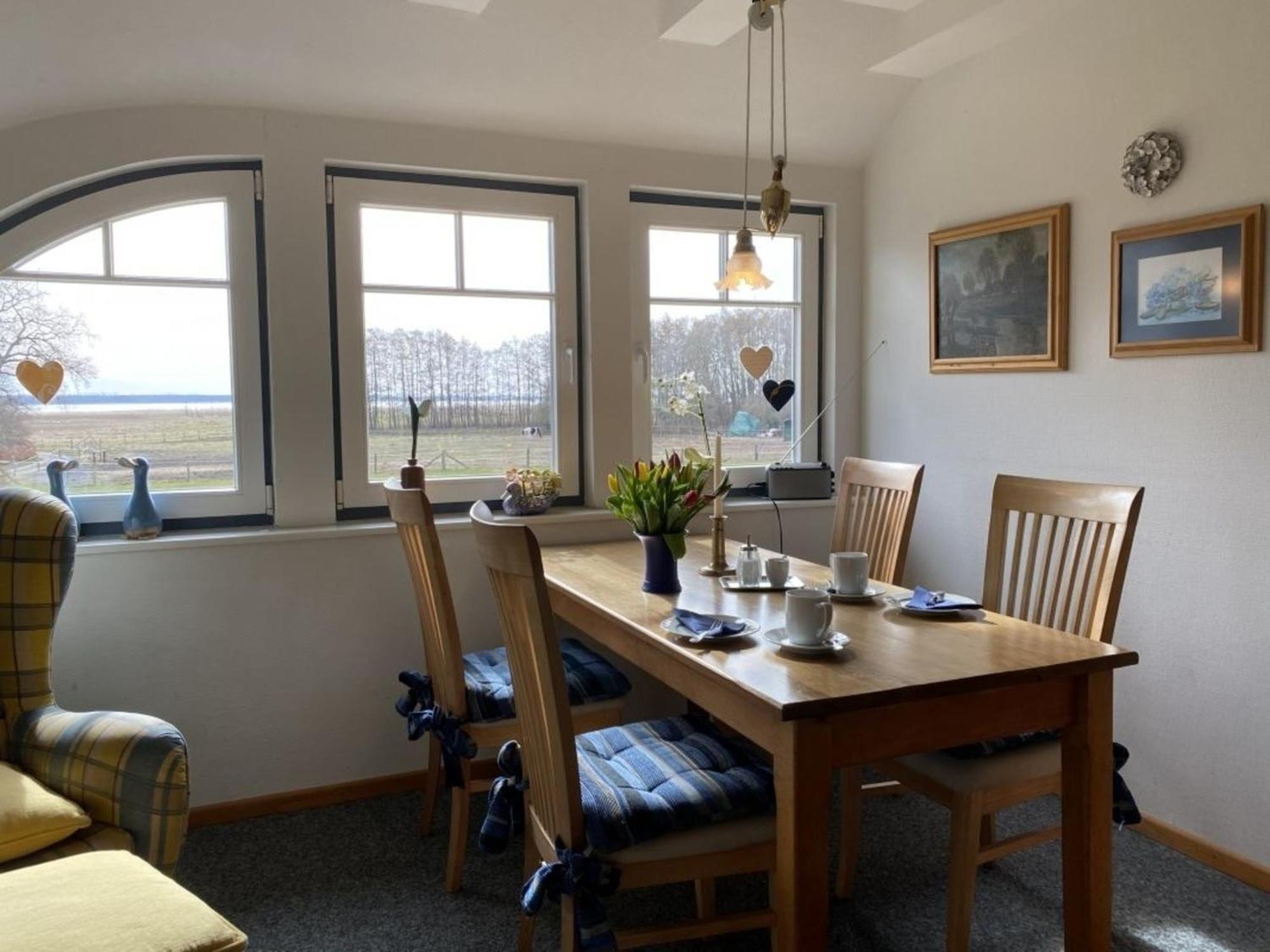 Ferienwohnung Nr 02 Og Spitzboden Born Ngoại thất bức ảnh